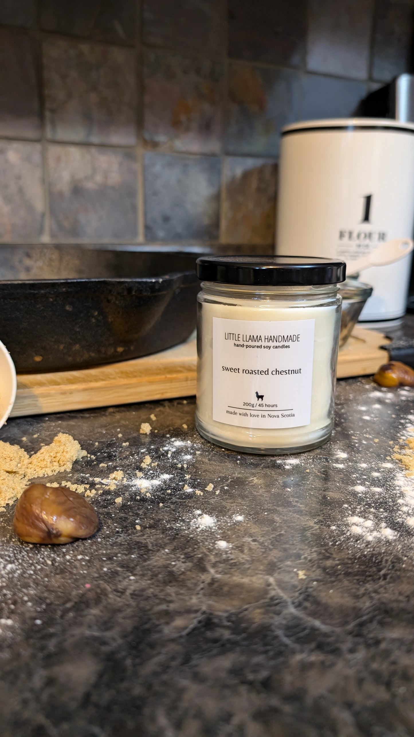 Sweet Roasted Chestnut Soy Candle
