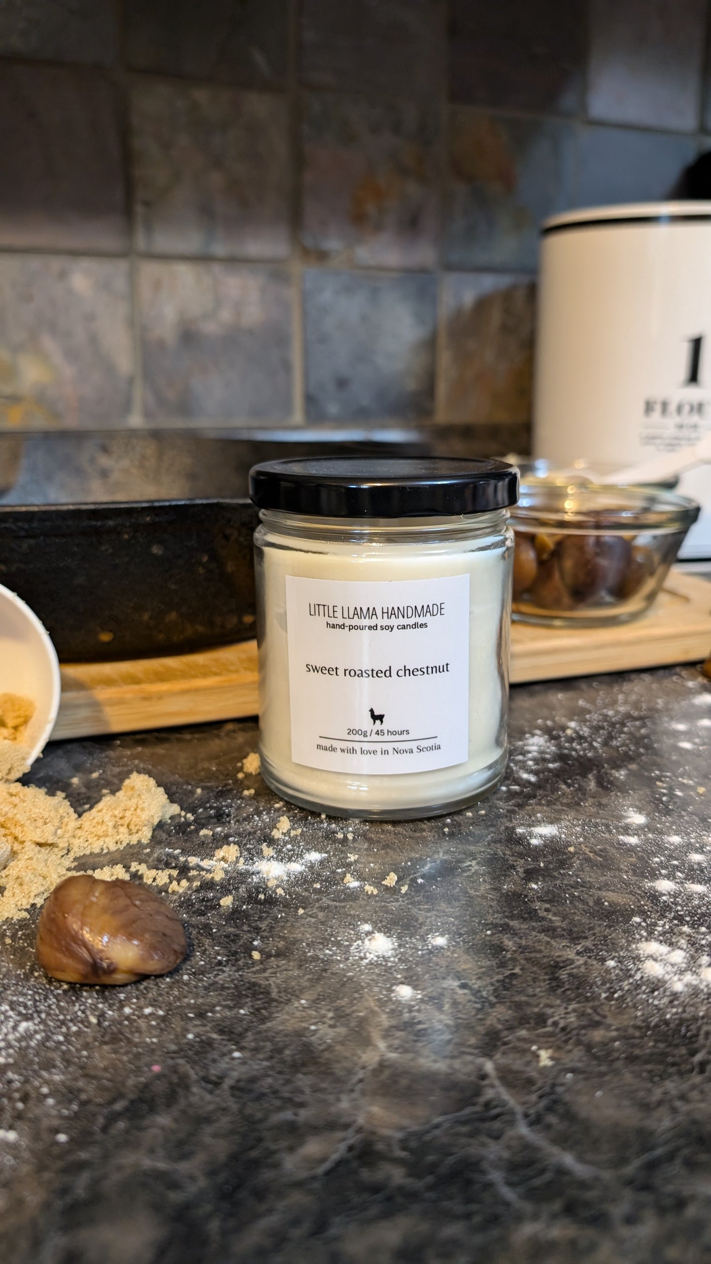 Sweet Roasted Chestnut Soy Candle