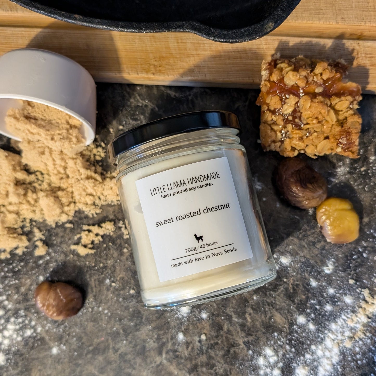 Sweet Roasted Chestnut Soy Candle