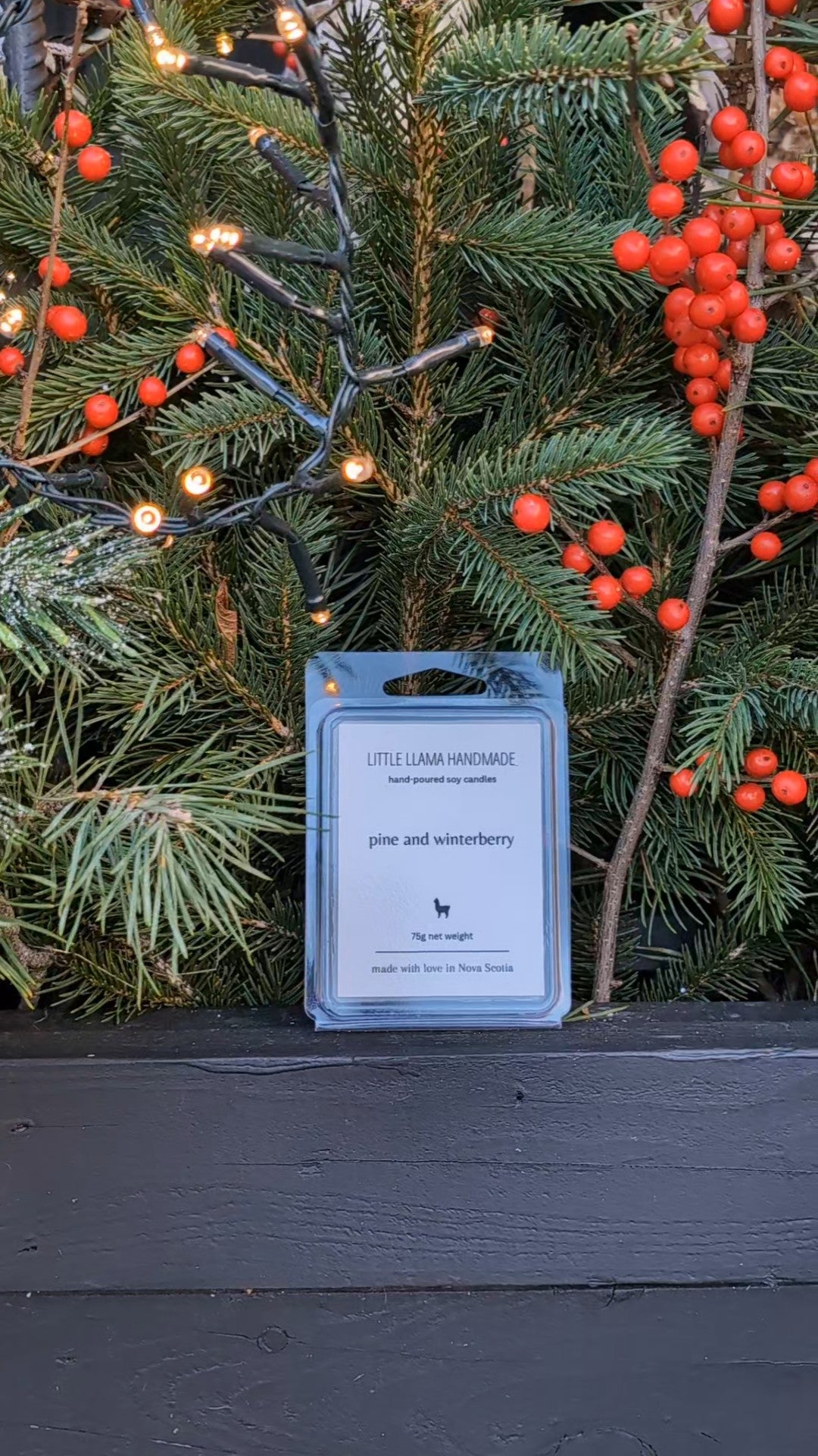 Pine and Winterberry Soy Wax Melt