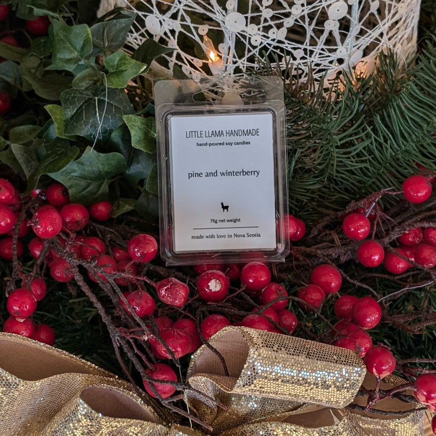 Pine and Winterberry Soy Wax Melt