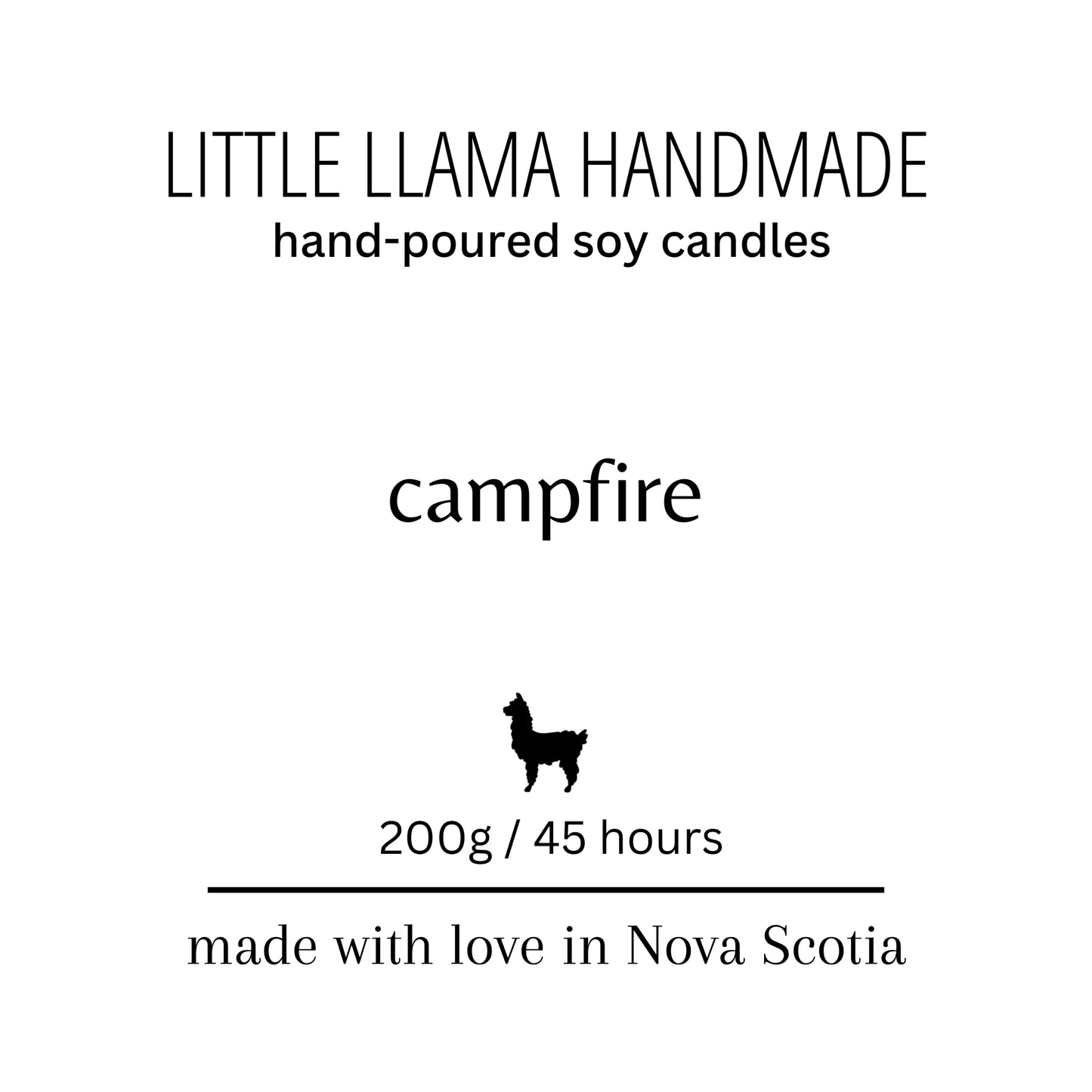 Campfire Soy Candle