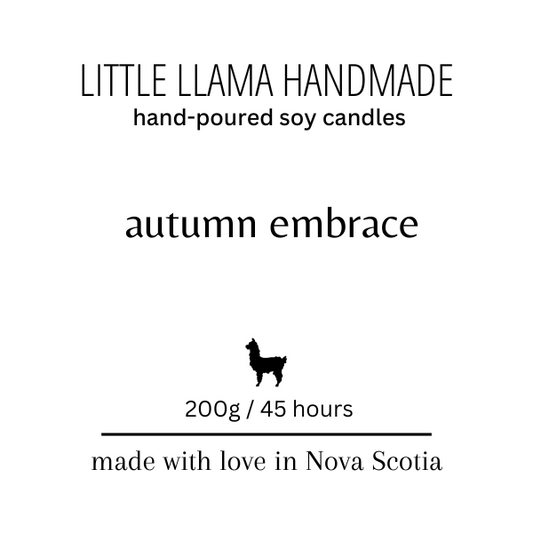 Autumn Embrace Soy Candle