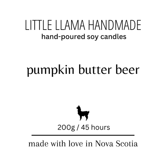 Pumpkin Butter Beer Soy Candle