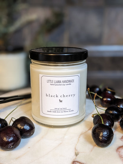 Black Cherry Soy Candle