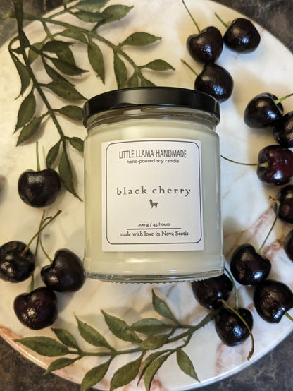 Black Cherry Soy Candle