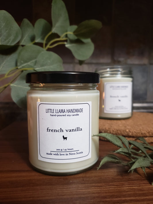 French Vanilla Soy Candle